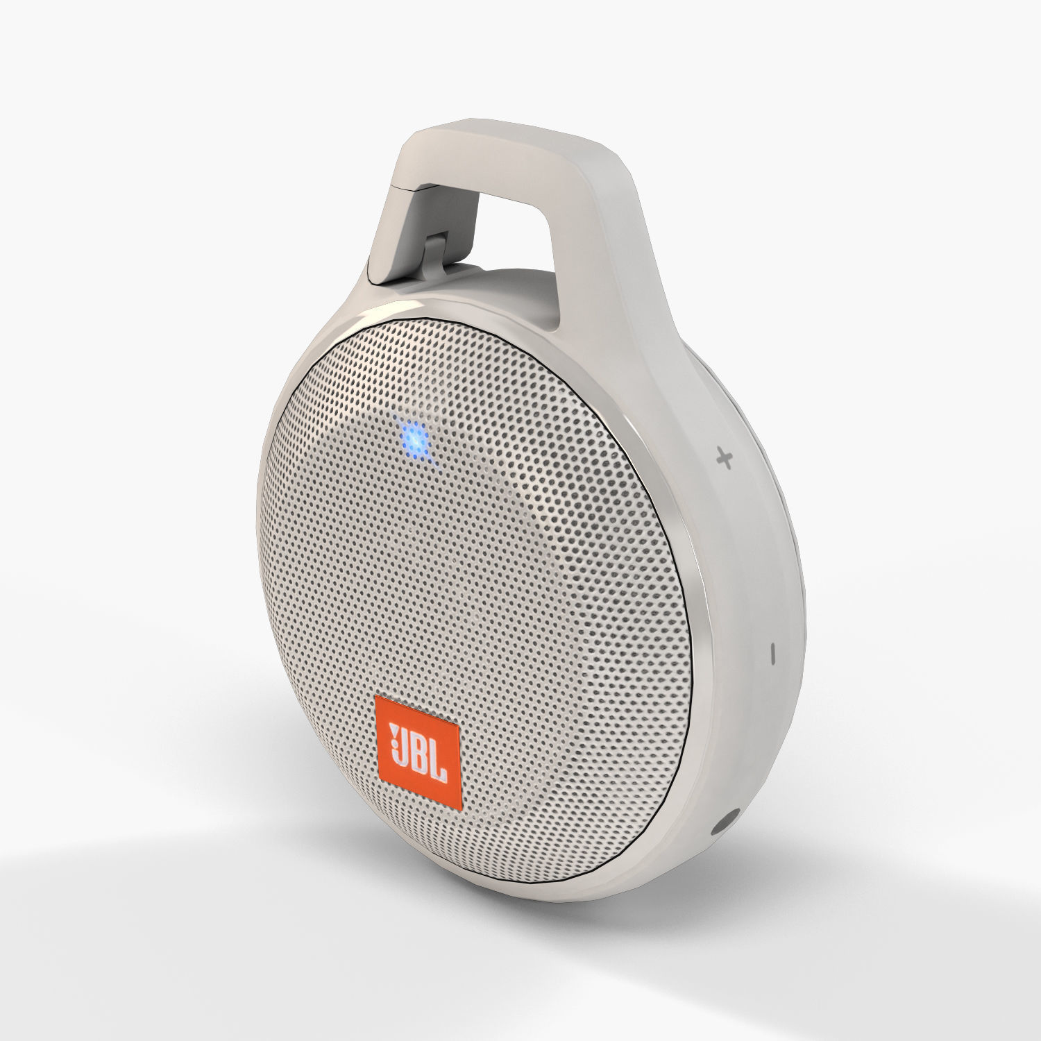 JBL Clip plus portable bluetooth speaker Low-poly 3D model_16