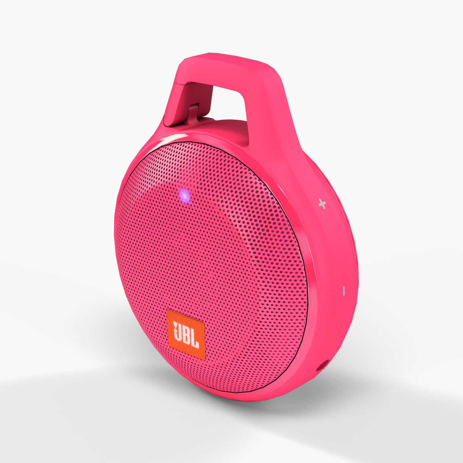 JBL Clip plus portable bluetooth speaker Low-poly 3D model_41