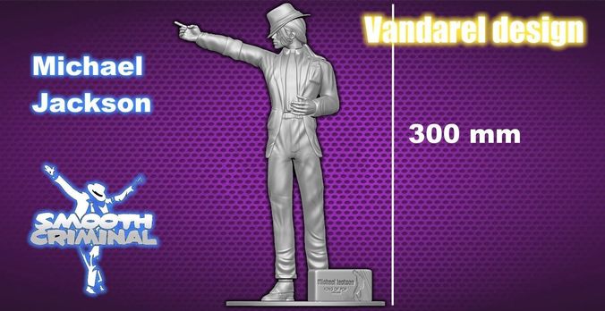 Michael Jackson smooth criminal 3d print  3D print model