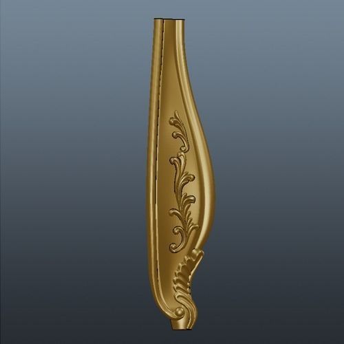 leg for cnc 3D print model_1