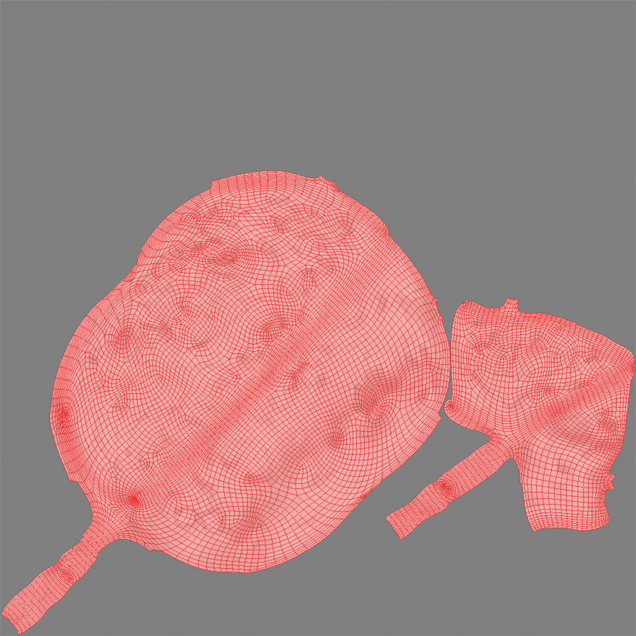 Cake with Pink Glaze 3D model_16