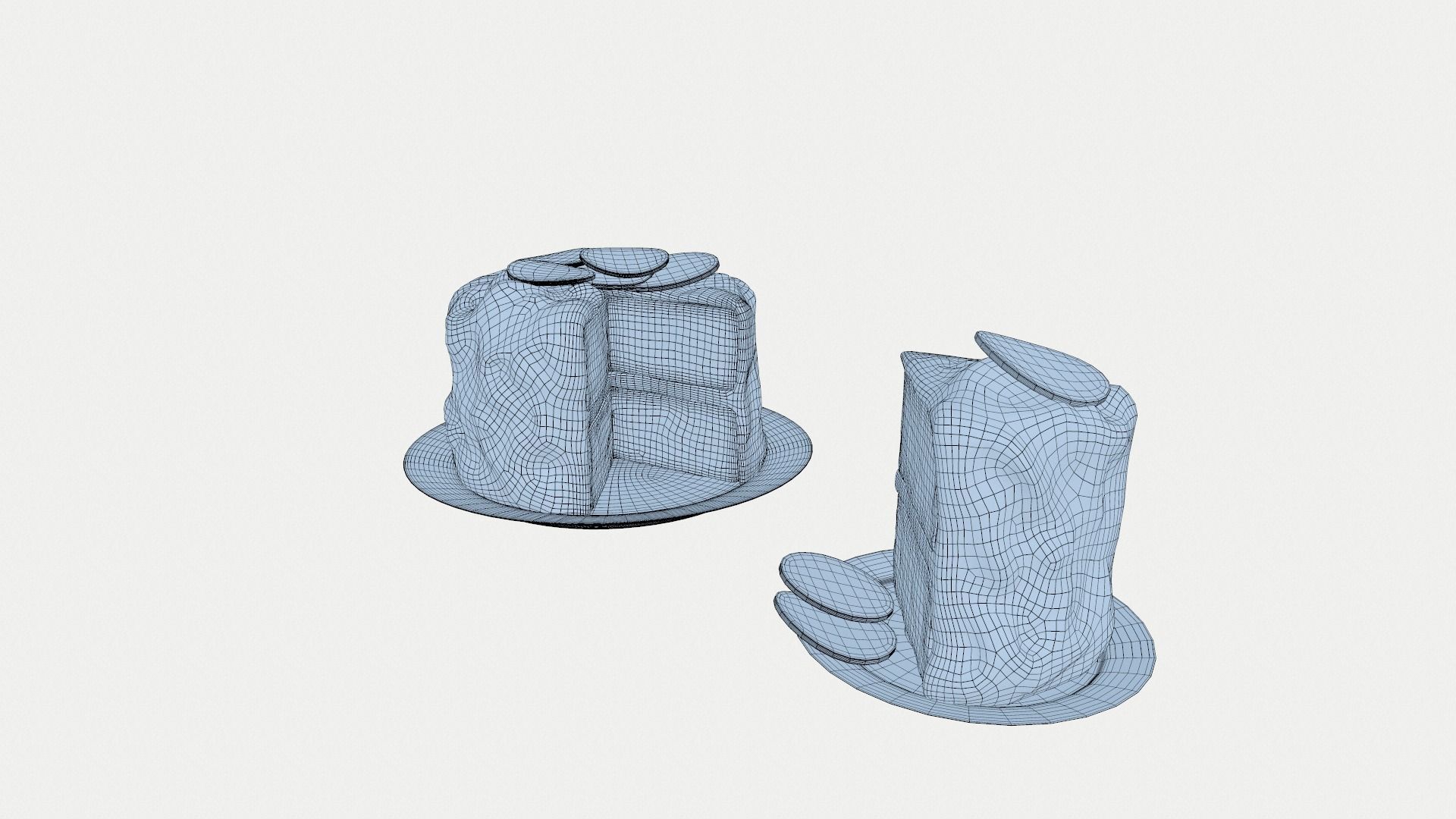 Cake with Pink Glaze 3D model_11