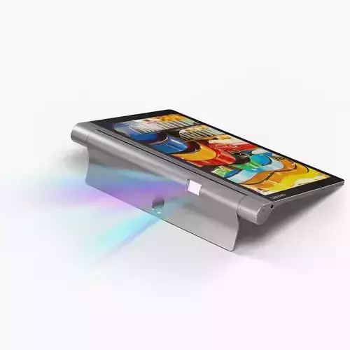 Lenovo Yoga Tab 3 Pro tablet Low-poly 3D model