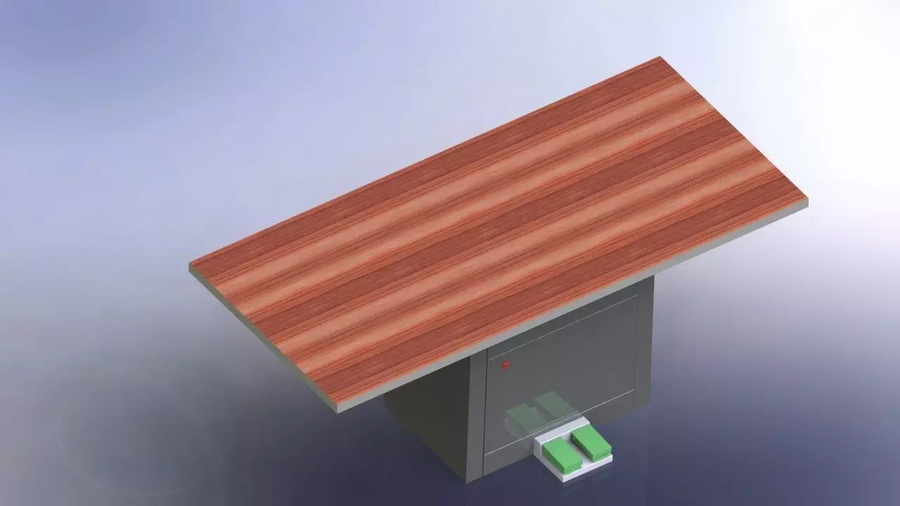 Hydraulic table model Free 3D model