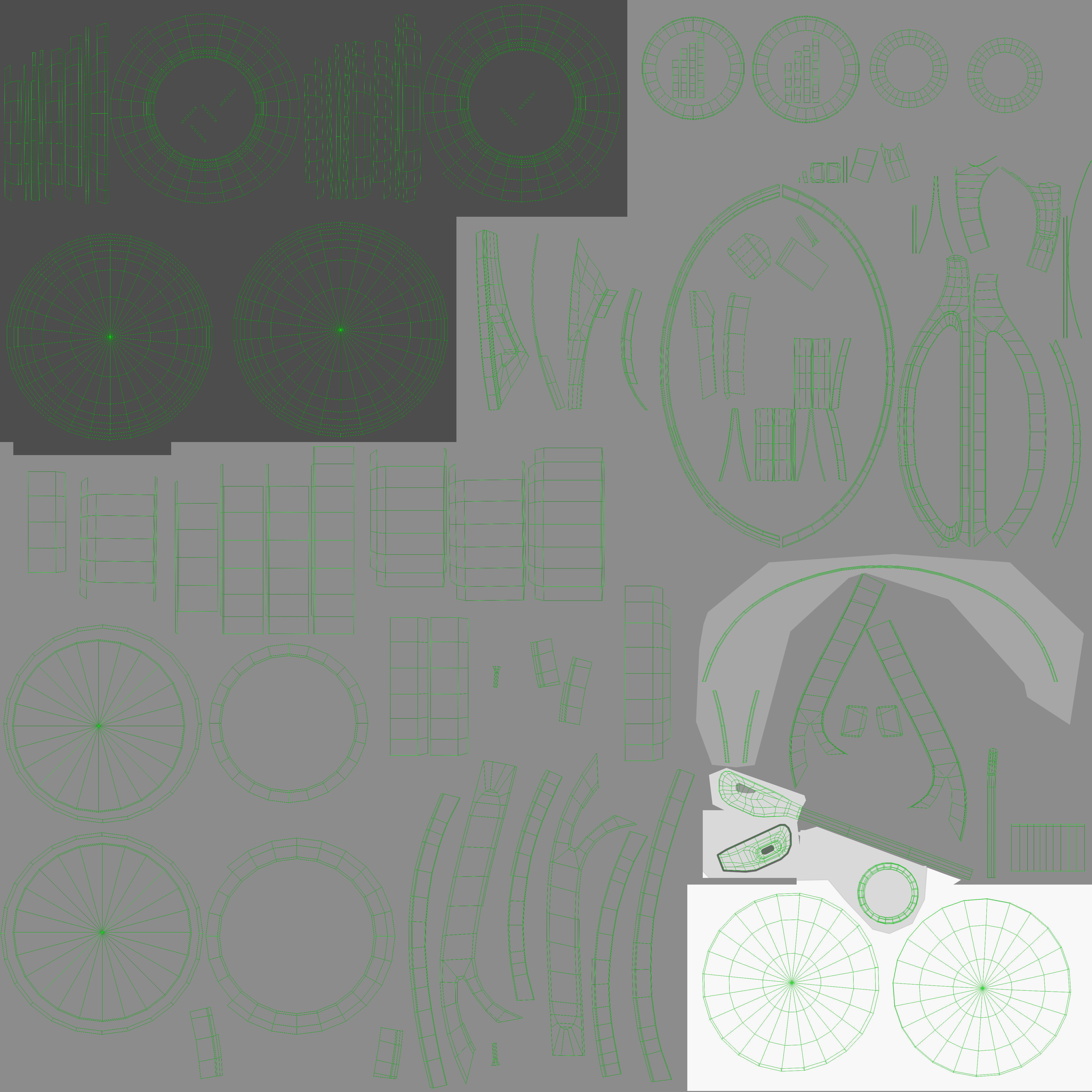 Logitech PC Headset 960 USB Low-poly 3D model_13