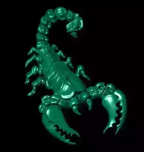 Pendant scorpion
