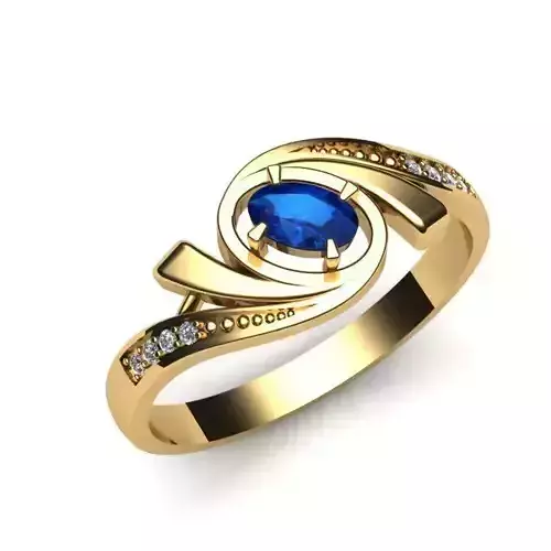 Sapphire ring