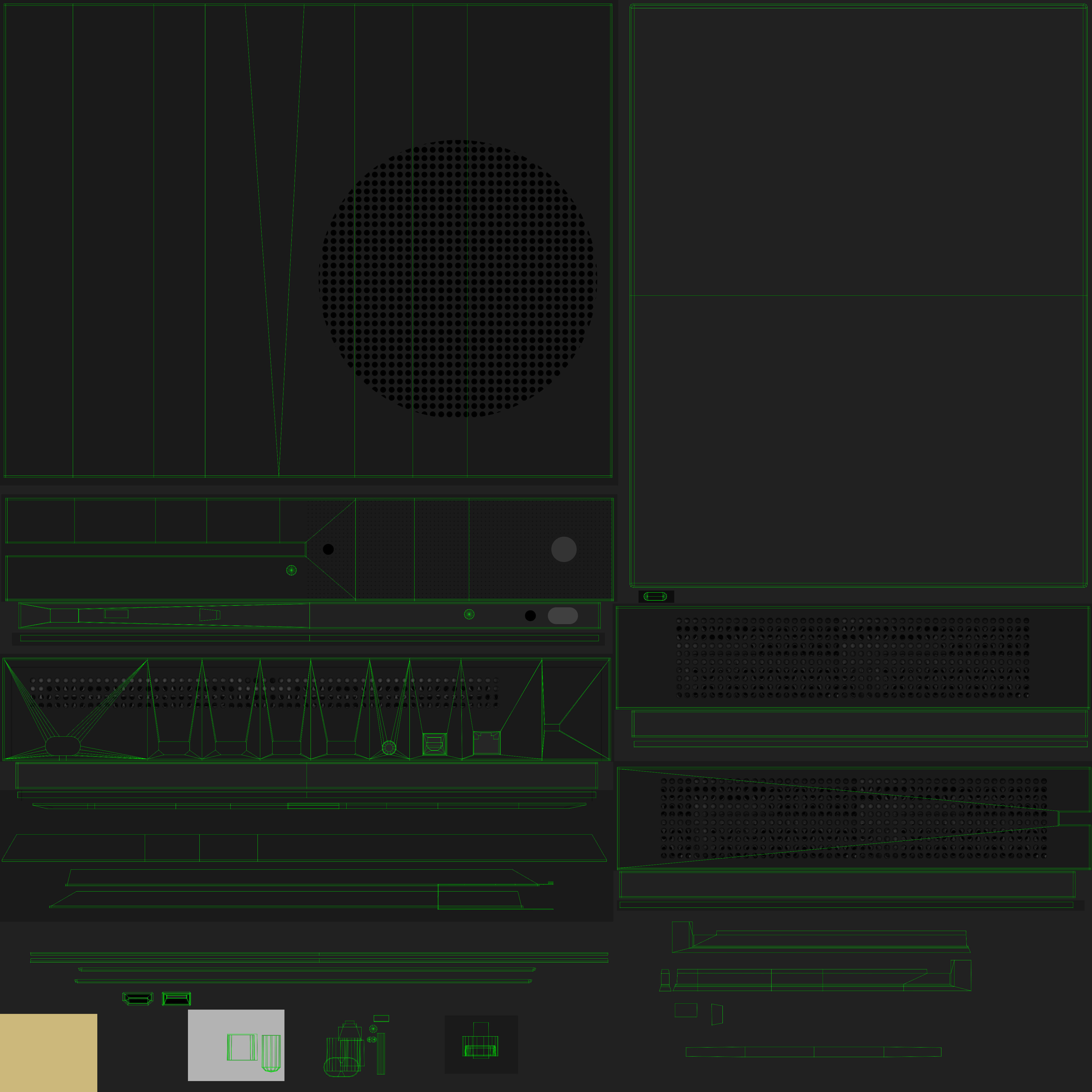 Microsoft Xbox One S Game Console Low-poly 3D model_24