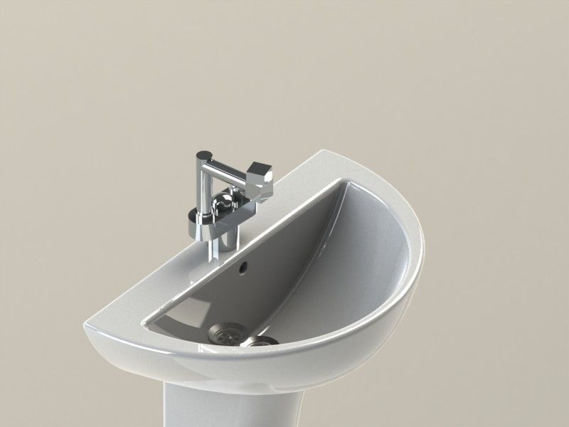 Sink Design 7 Free 3D model_3