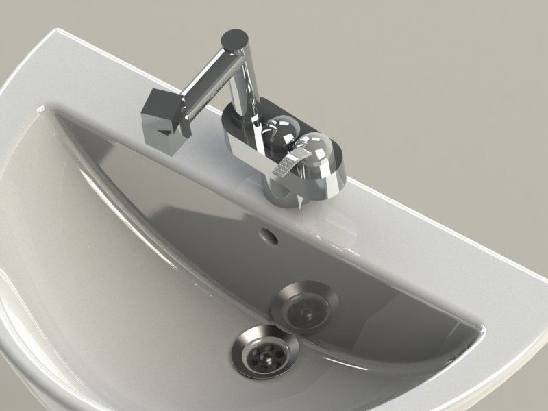 Sink Design 7 Free 3D model_4