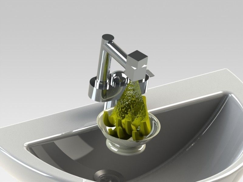 Sink Design 7 Free 3D model_1