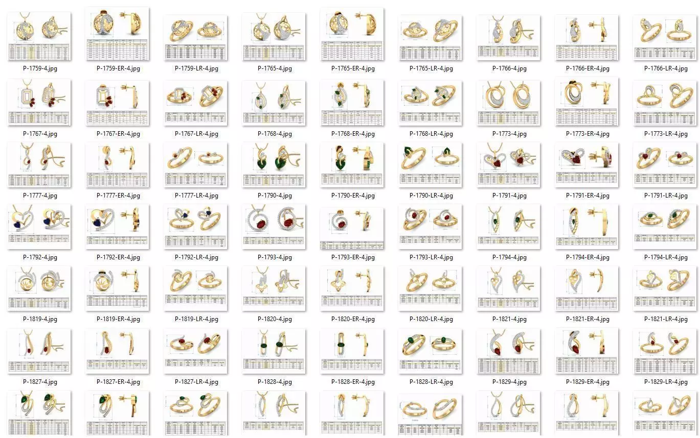 BULK-STL-PENDANT 21 Files-2 3D print model_0