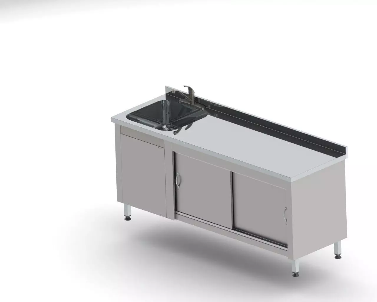 Sink Cabinet Free 3D model