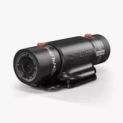 Replay XD 1080 Mini action camera Low-poly 3D model