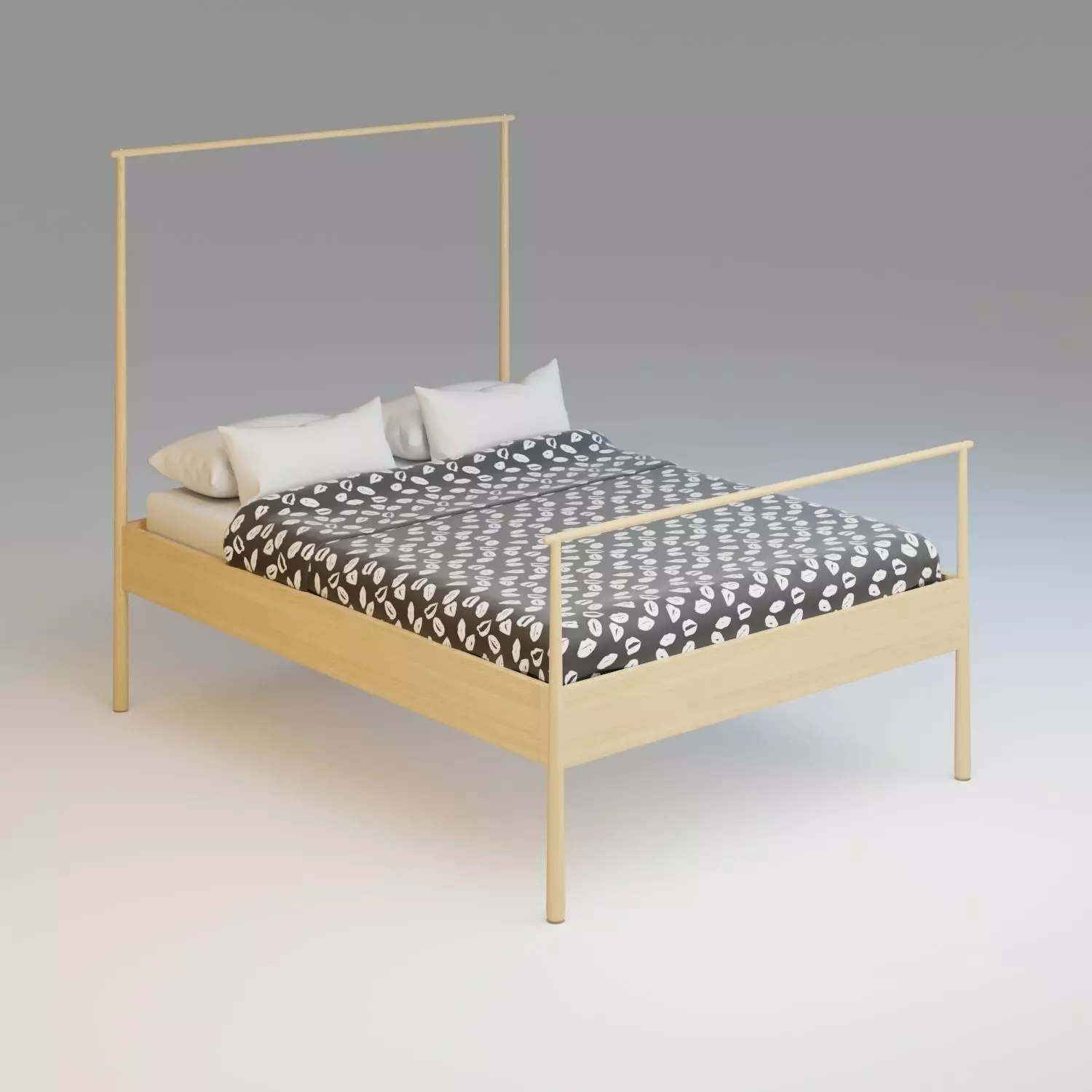 - Gjora Bed 3D model