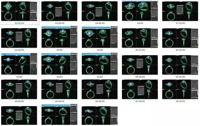 BULK-3DM-With Gems-RING 23 Files