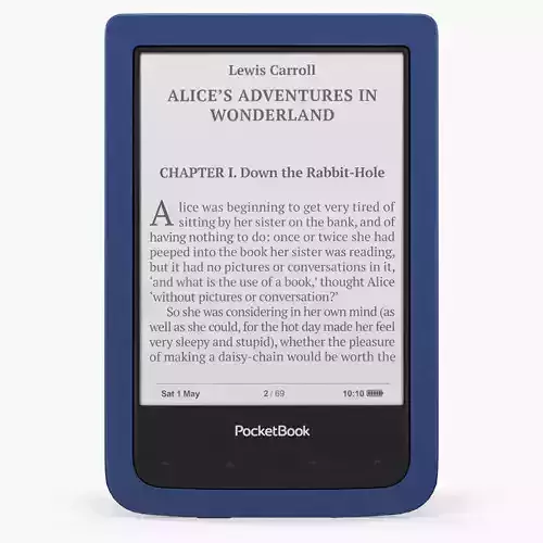 PocketBook 640 Aqua e-reader Low-poly 3D model