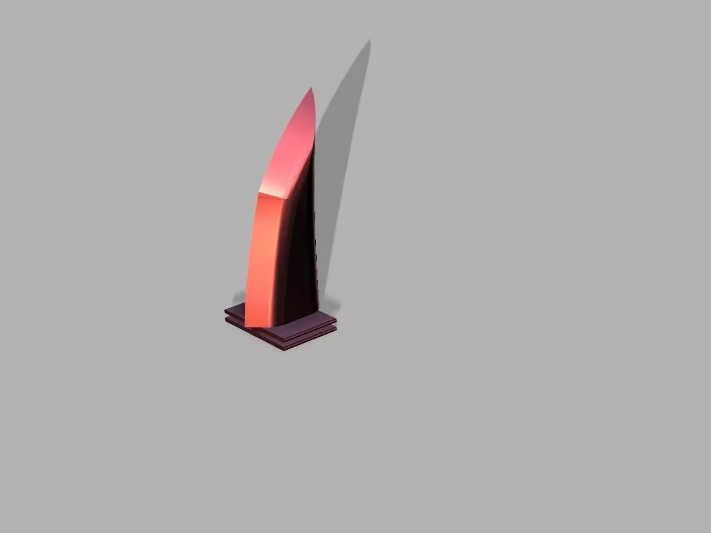 Zero Two Horn Hairpin 3D print model