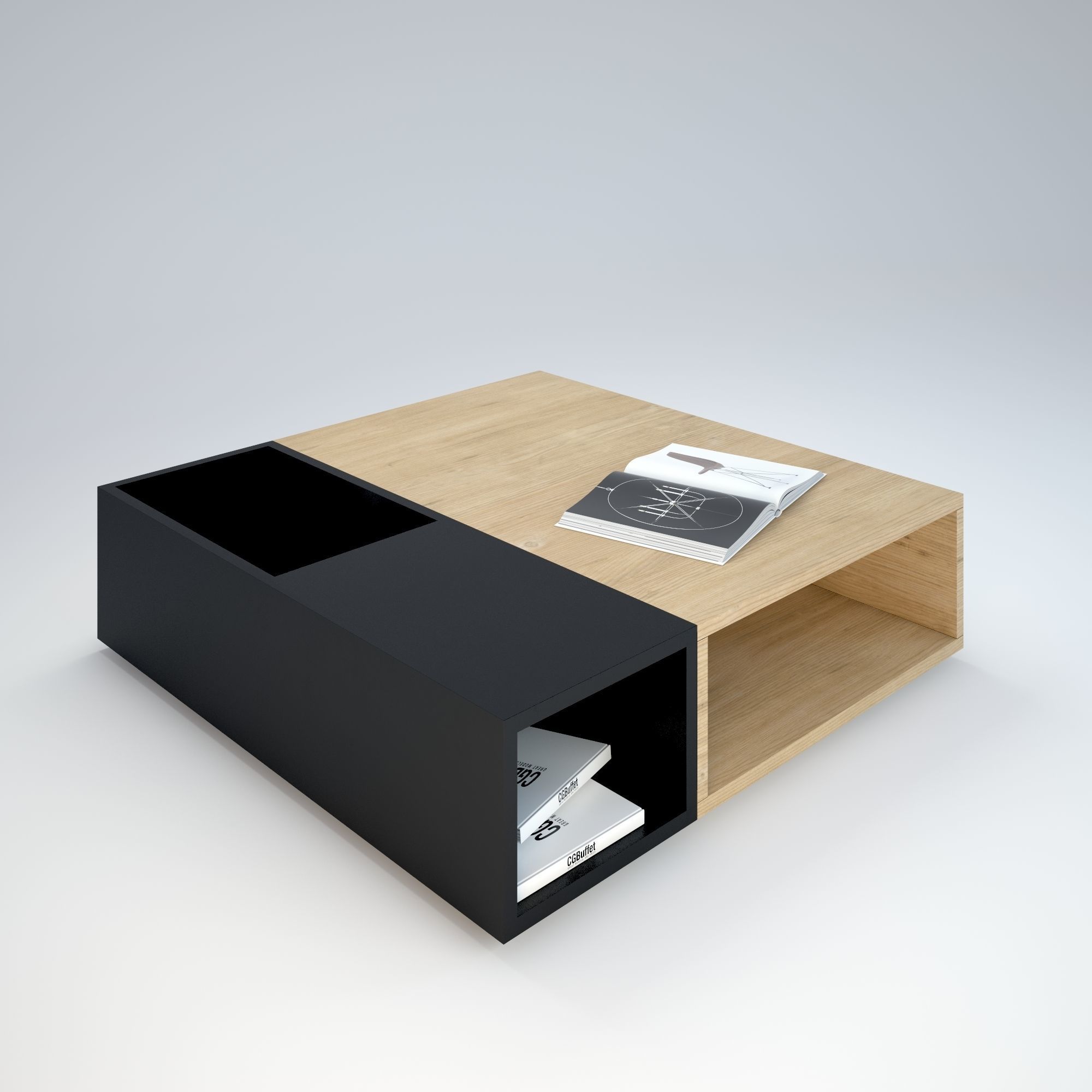 COFFE TABLE Free 3D model_1