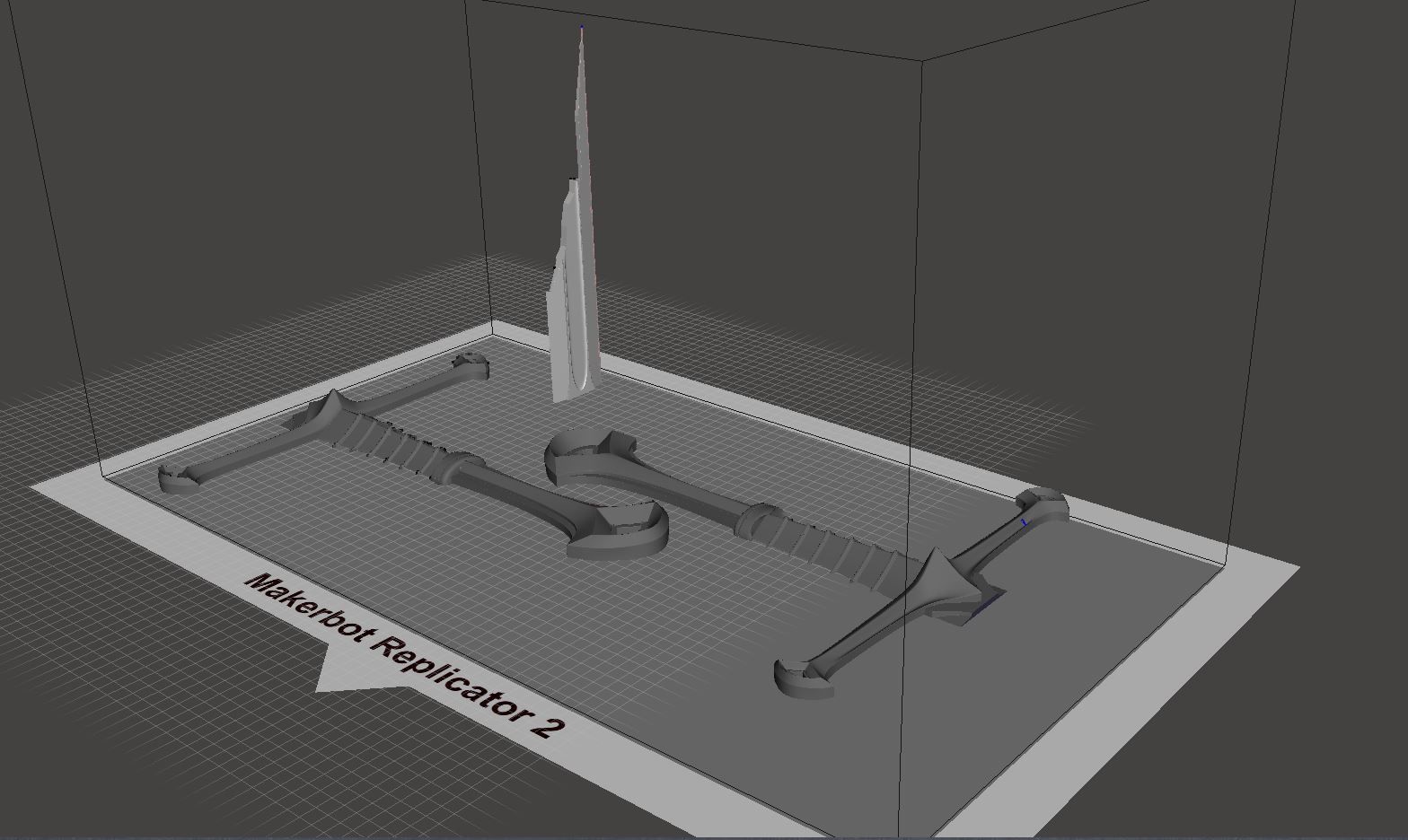 Narsil sword 3D print model_4