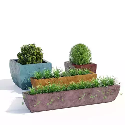 Square planters - planters