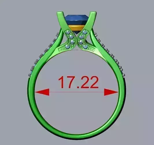 ENGAGEMENT RING STL AND 3DM FILE FOR DOWNLOAD AND PRINT-CC23