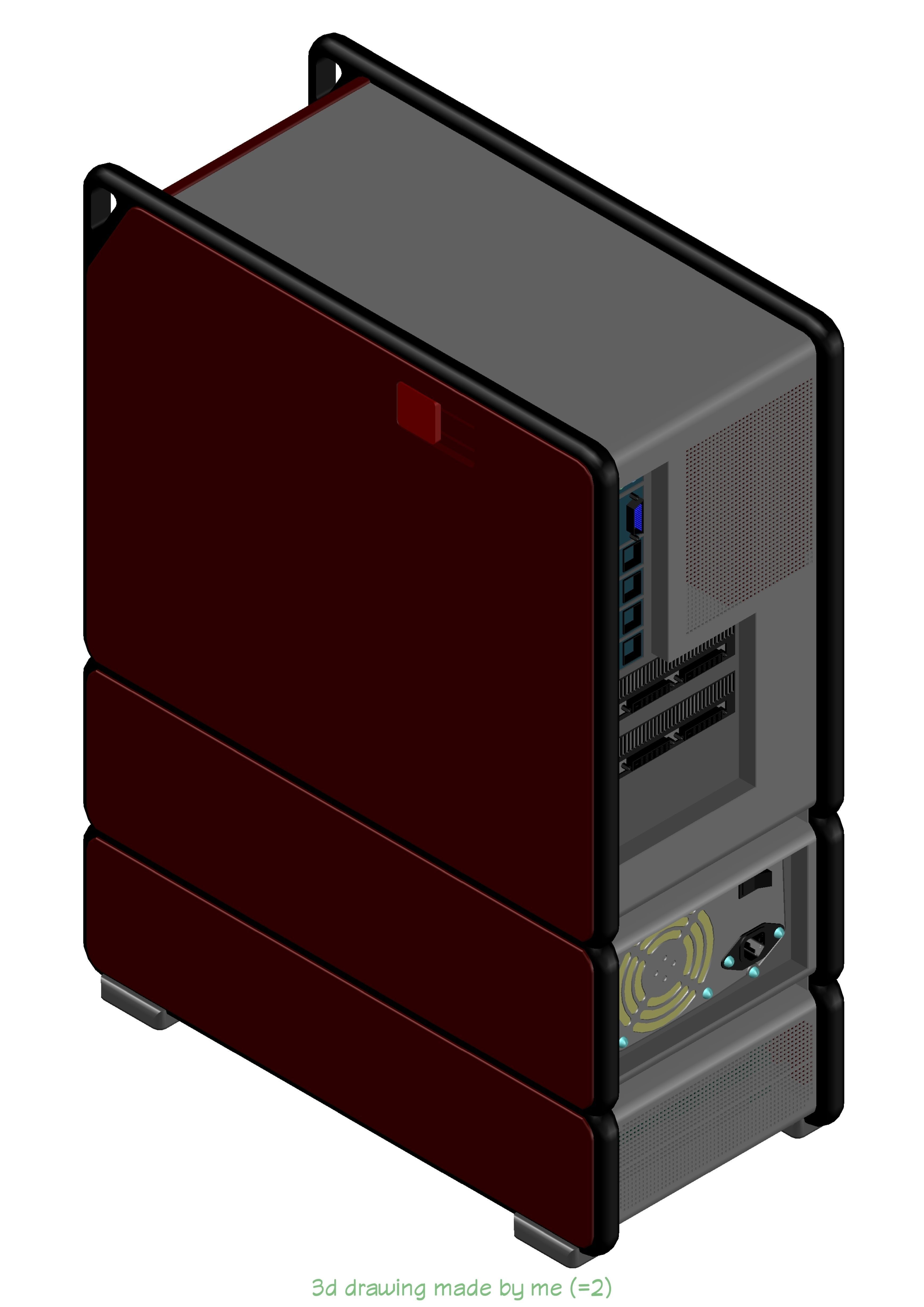 WorkStation BOXX ATOM Free 3D model_8