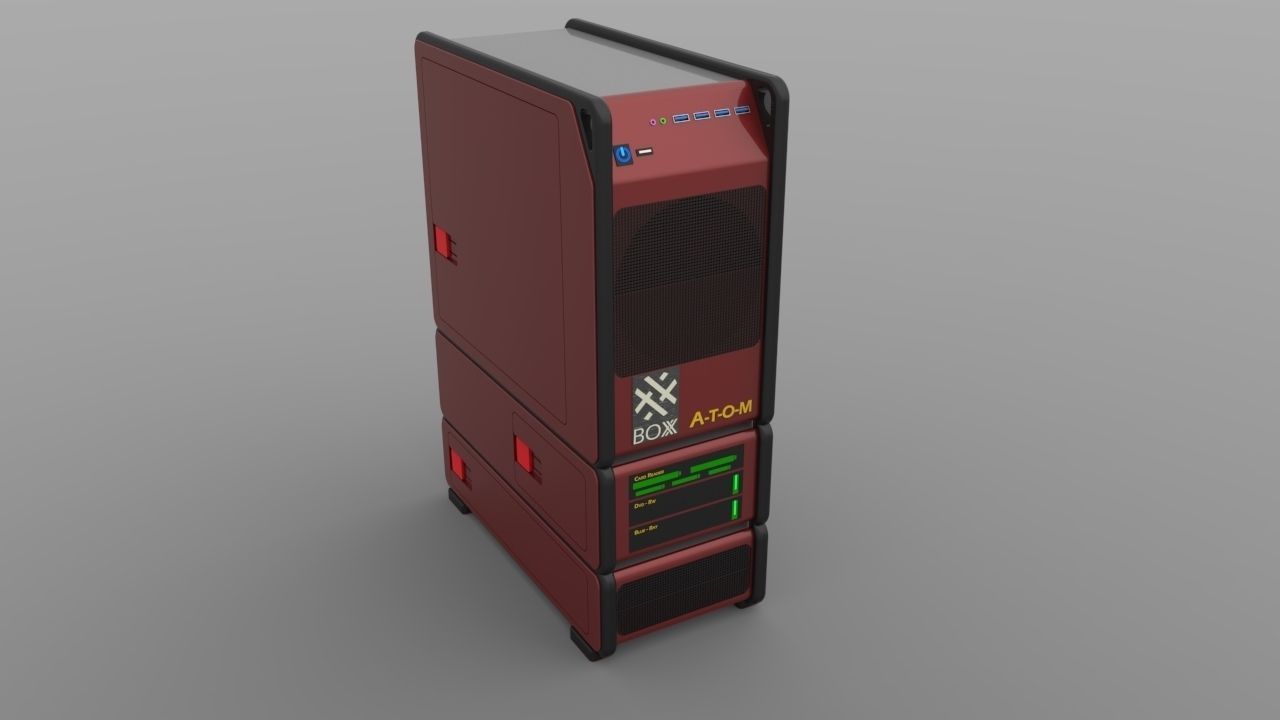 WorkStation BOXX ATOM Free 3D model_17