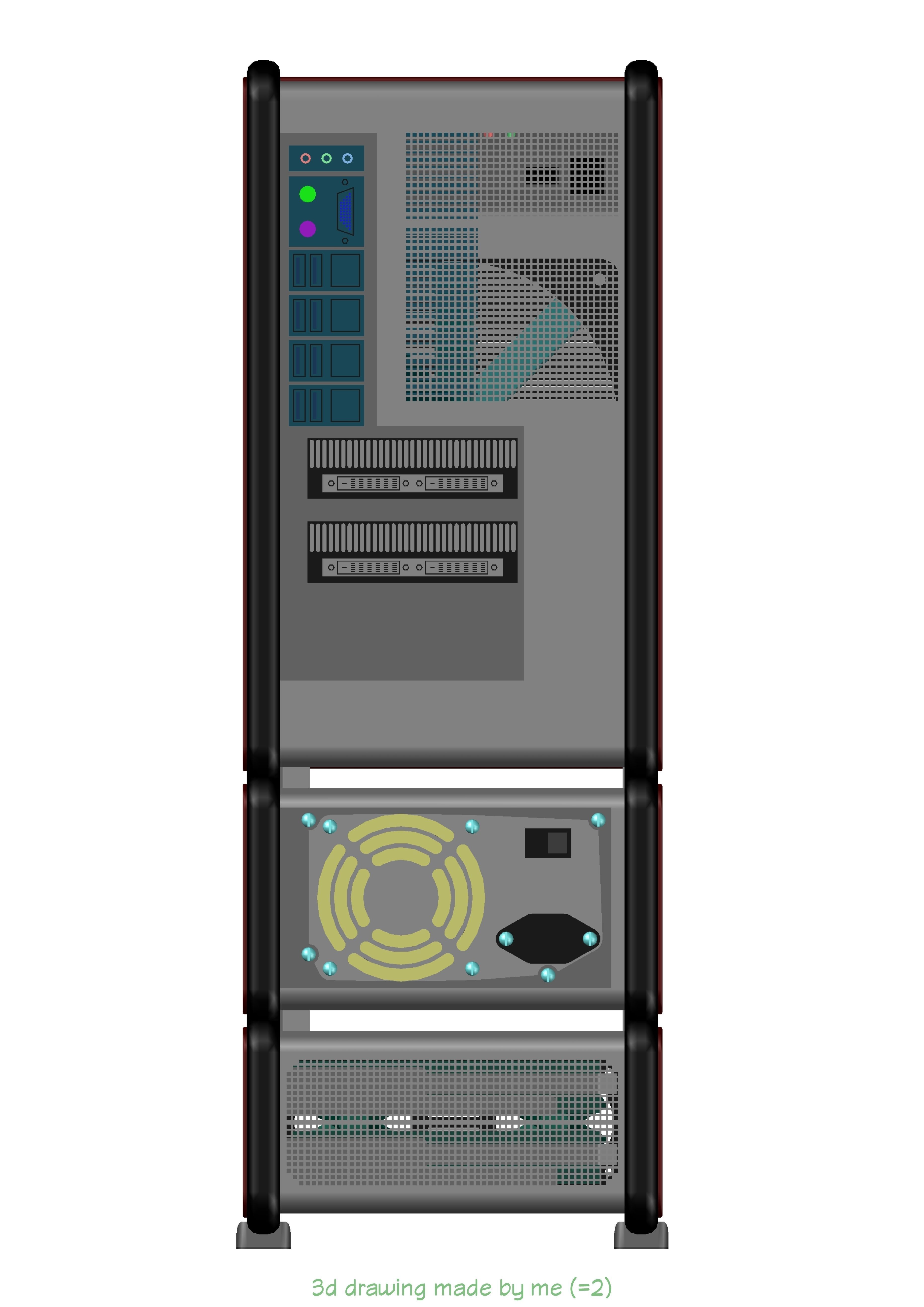 WorkStation BOXX ATOM Free 3D model_10