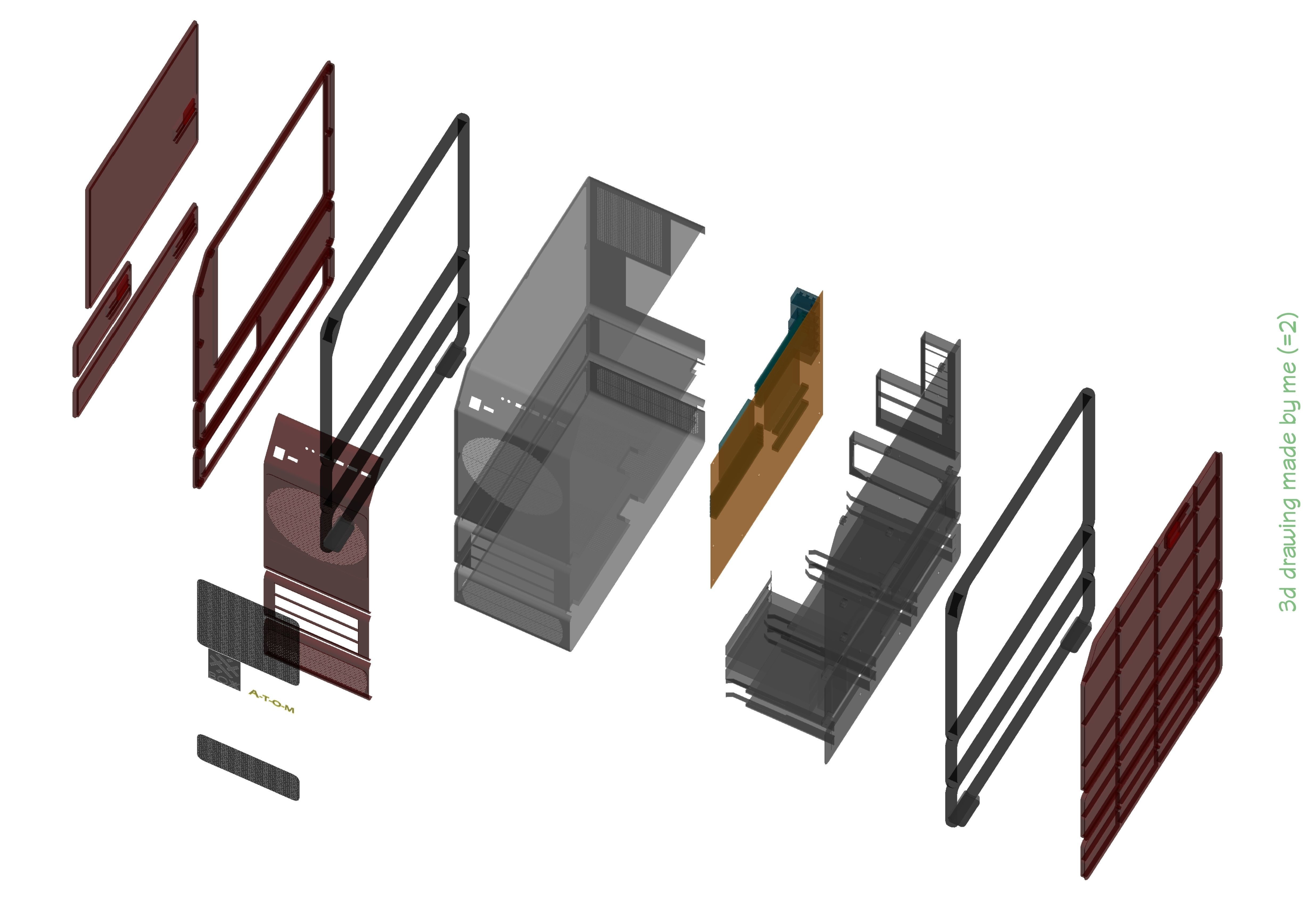 WorkStation BOXX ATOM Free 3D model_2