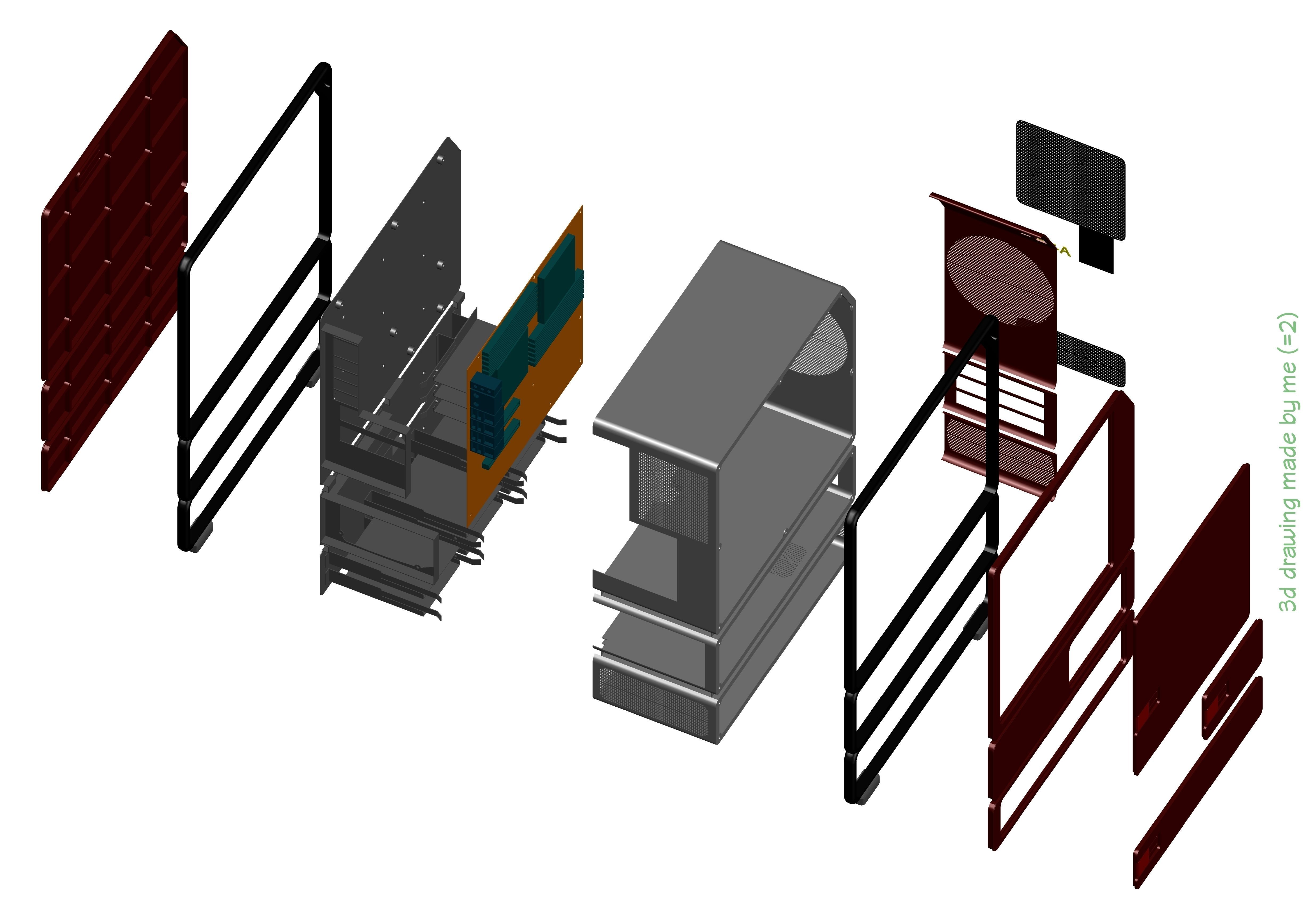 WorkStation BOXX ATOM Free 3D model_4