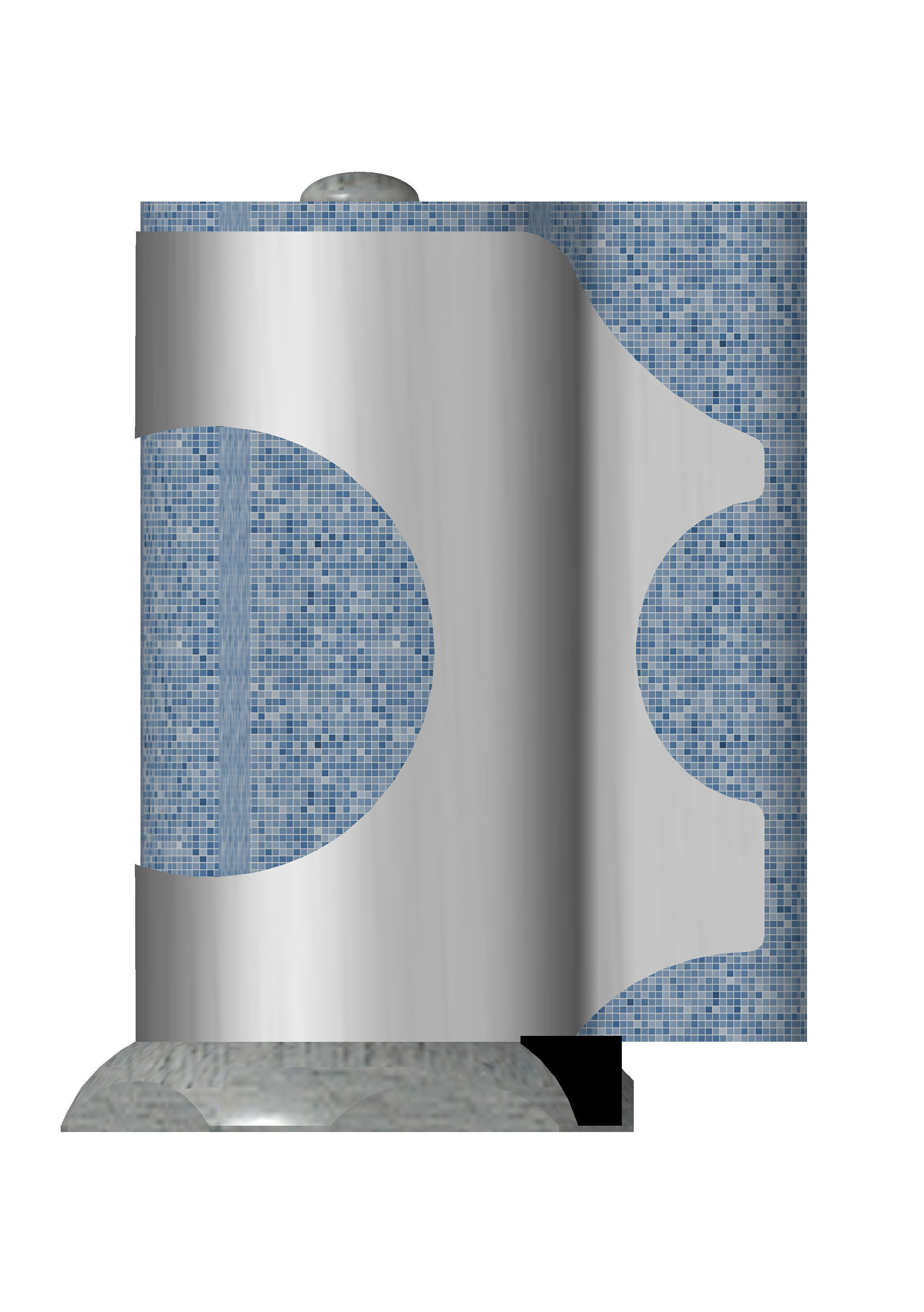 PaperTowelHolder Challenge Ver2 Free 3D model_3