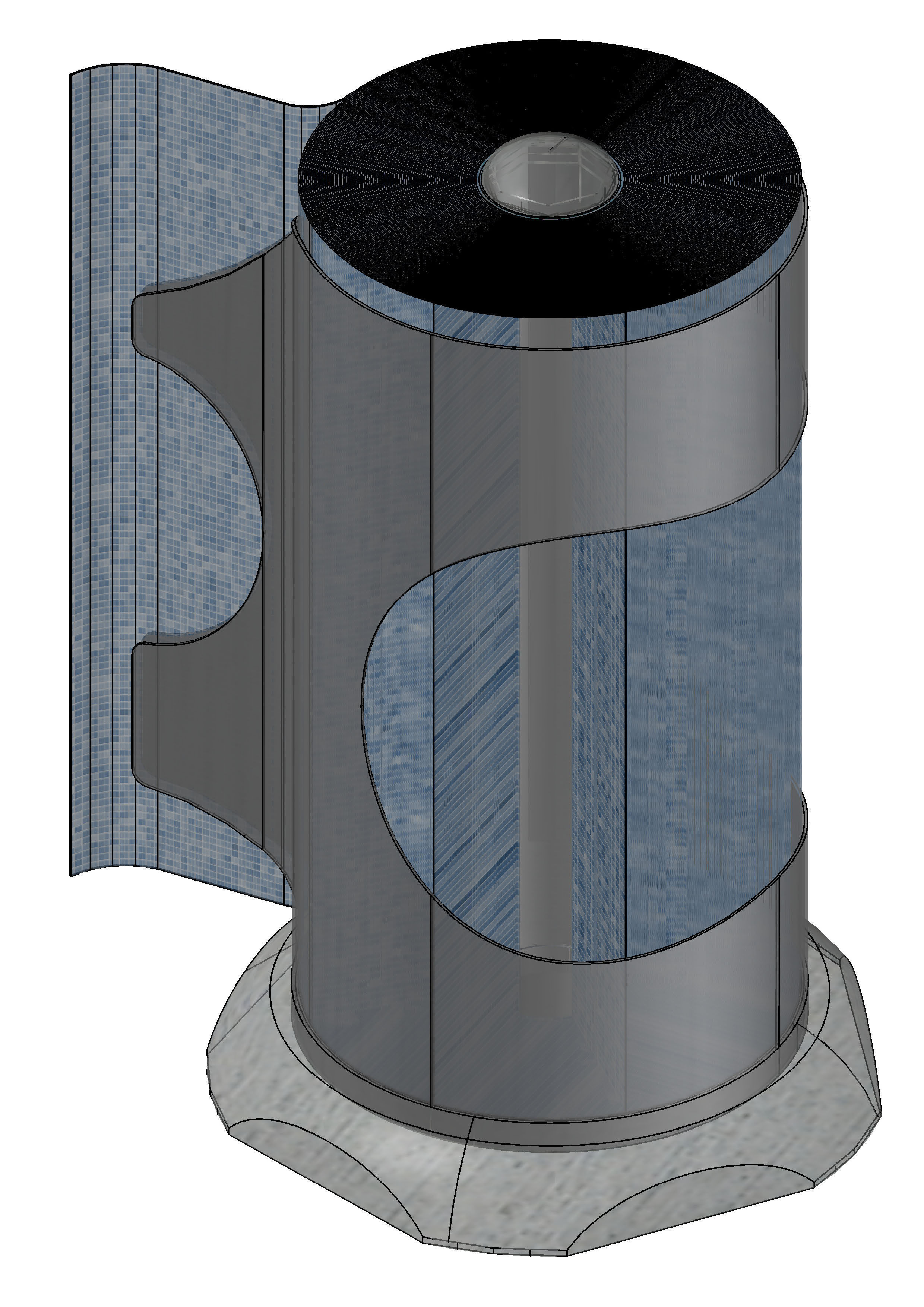 PaperTowelHolder Challenge Ver2 Free 3D model_5