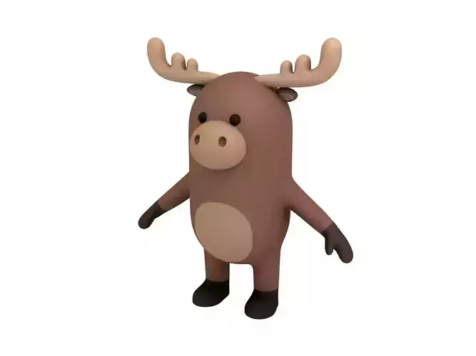 Cartoon Moose