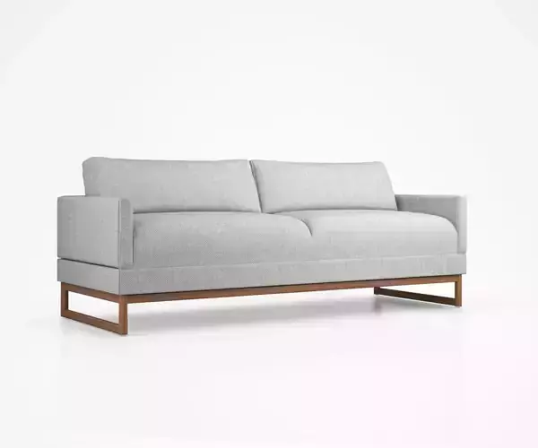 Diplomat  Sleeper Sofa by Blu Dot 3D model