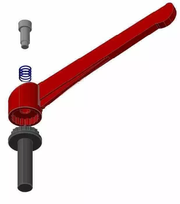 Hand Screw Free 3D model_0