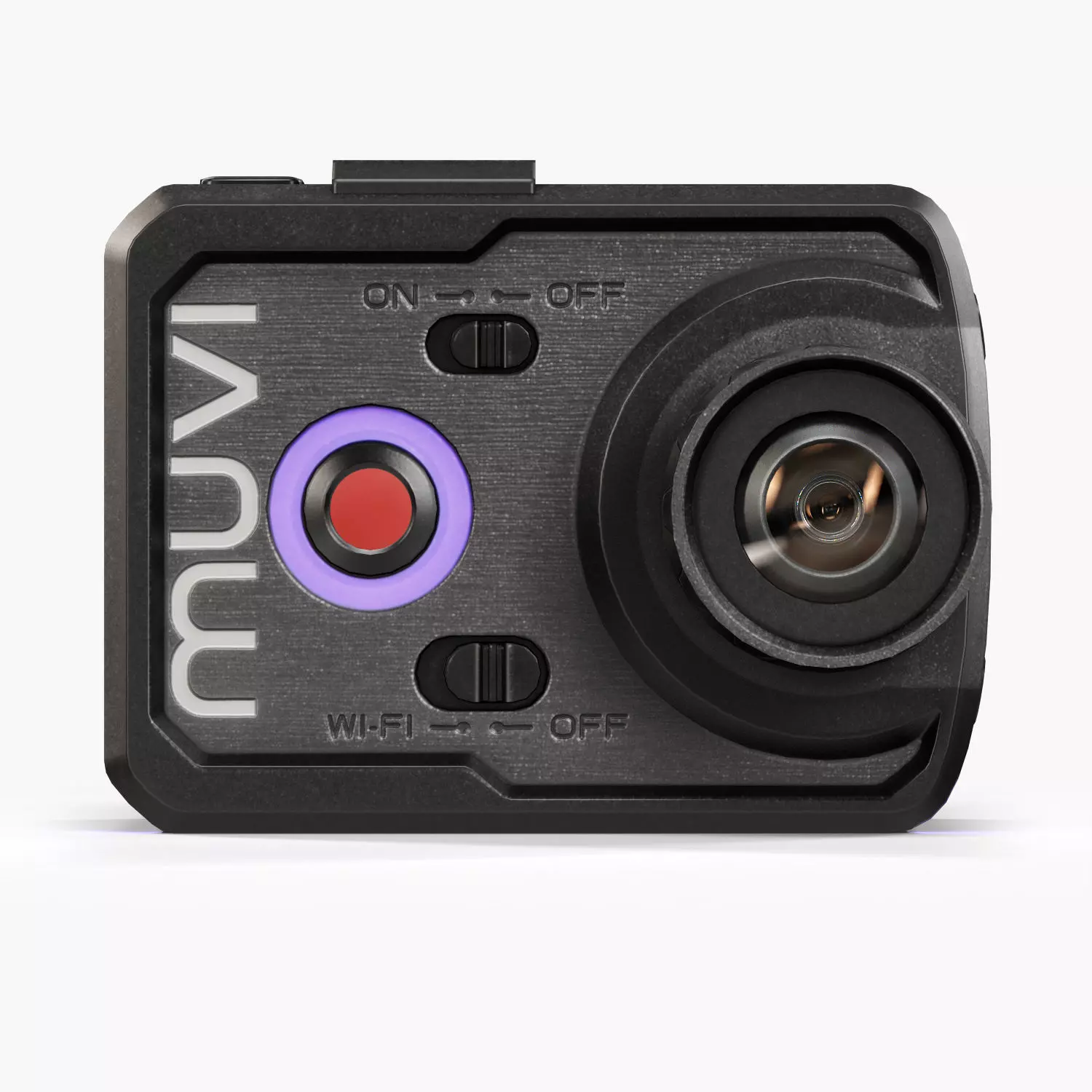 Veho VCC-006-K2NPNG Muvi action camera Low-poly 3D model_0