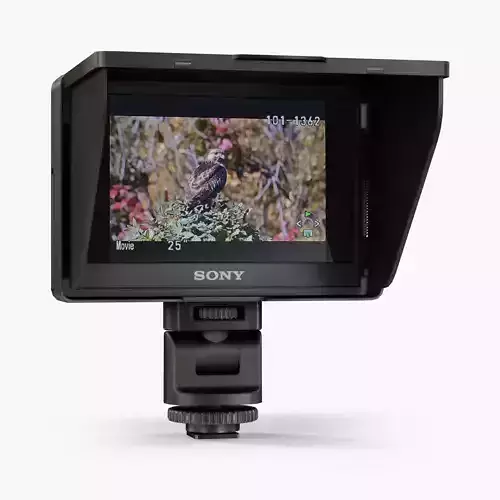 Sony CLM-V55 on-camera monitor Low-poly 3D model