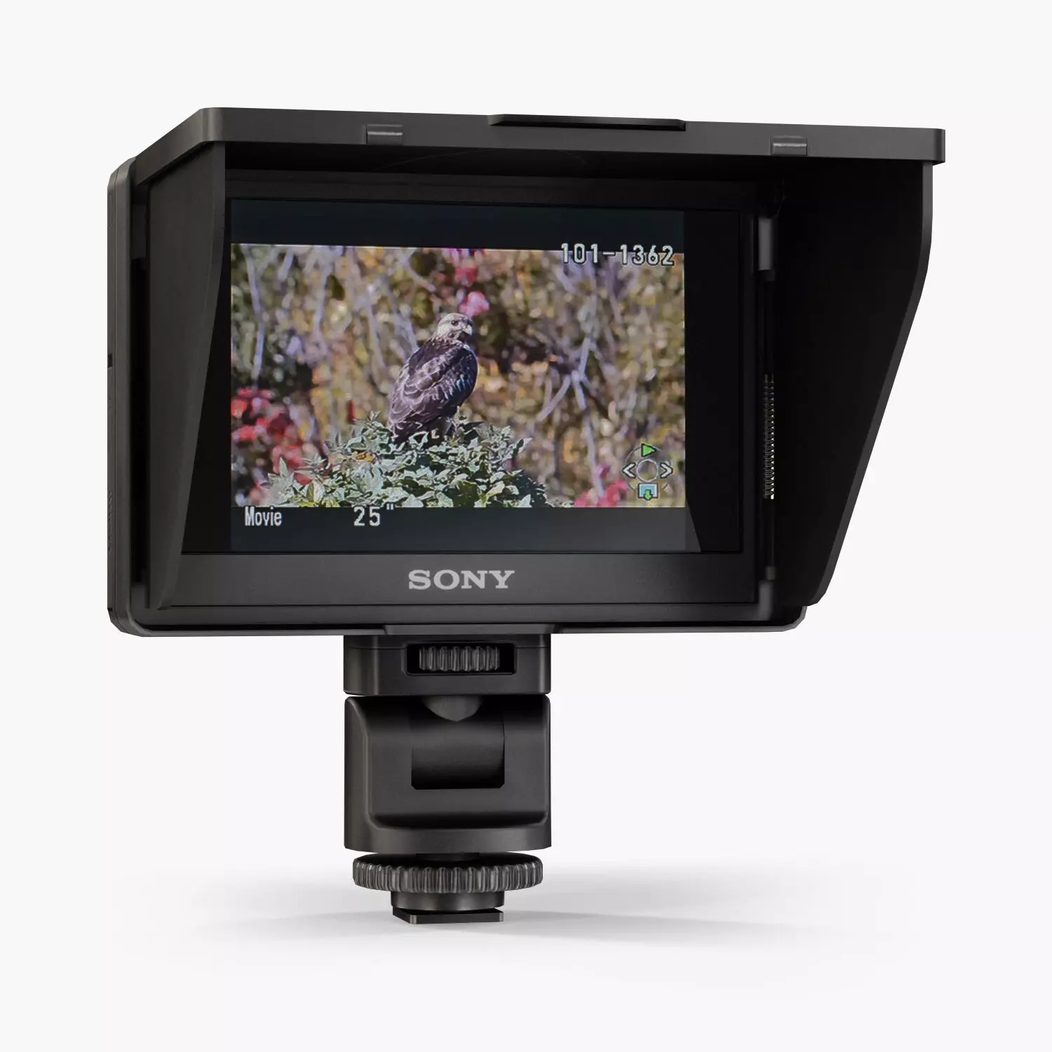 Sony CLM-V55 on-camera monitor Low-poly 3D model_0