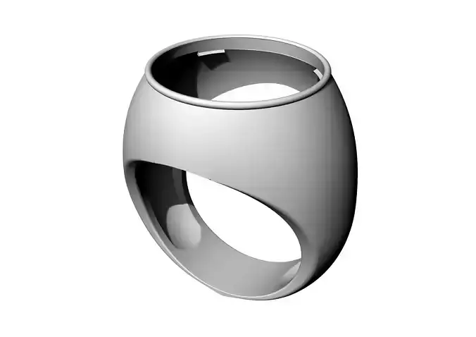 An 25 silver ring
