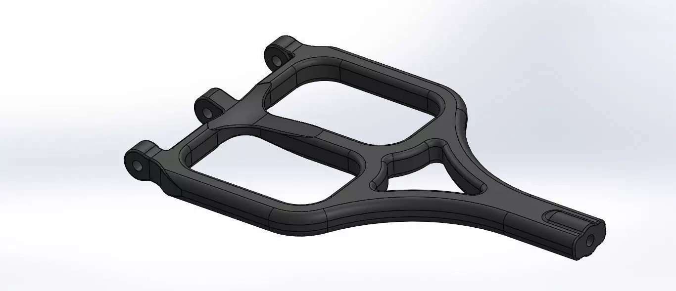 Traxxas T Maxx S Maxx Upper Suspension Arm Set TRA5131R 3D Print 3D print model_0