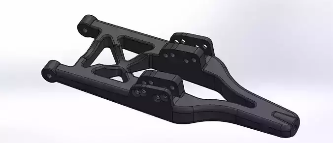 Traxxas S Maxx T Maxx Lower Suspension Arm Set TRA5132R 3D Print 3D print model