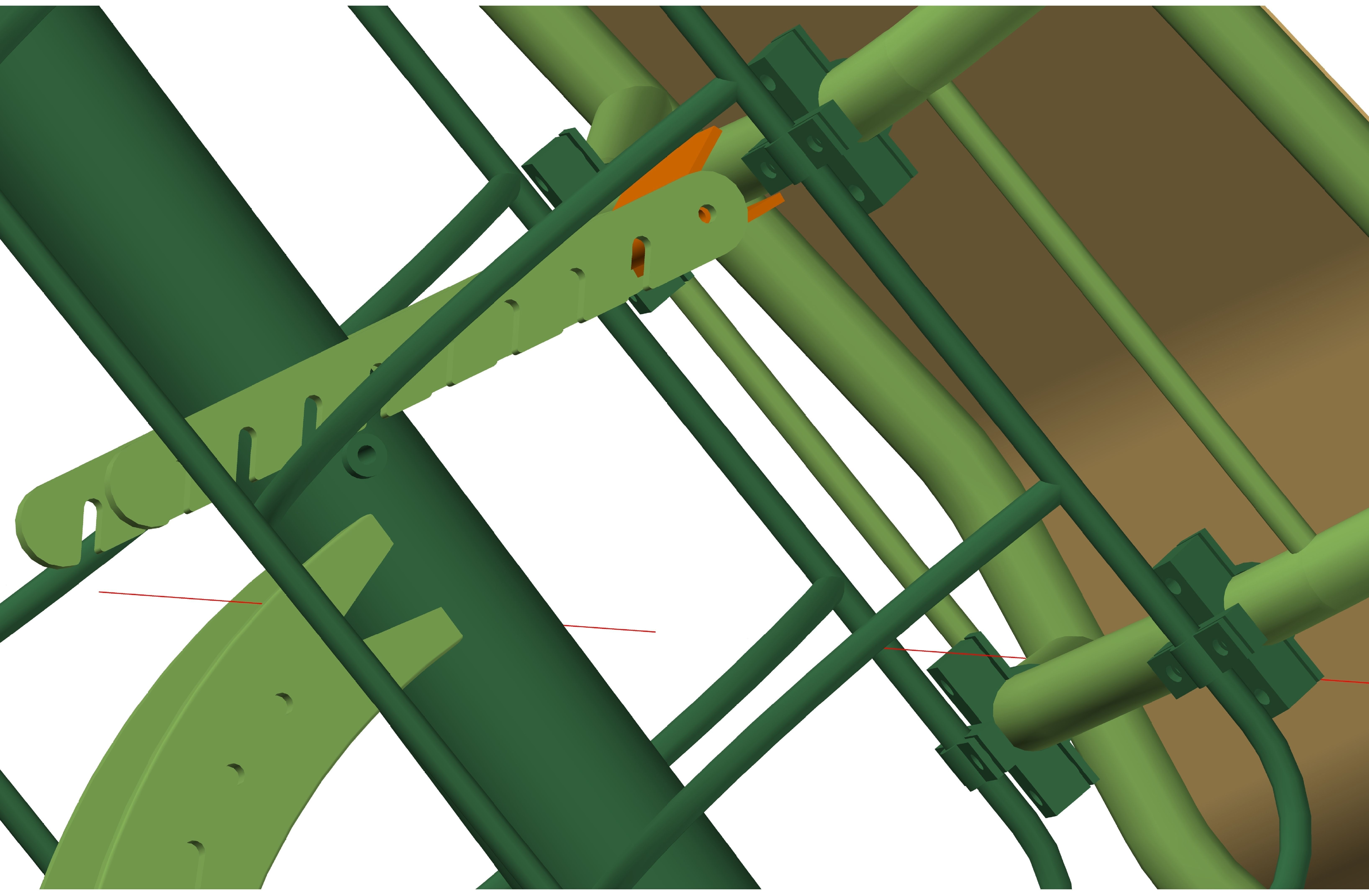 Recumbent Trike with Electric Motor - Triciclu Reclinat cu mo... Free 3D model_18