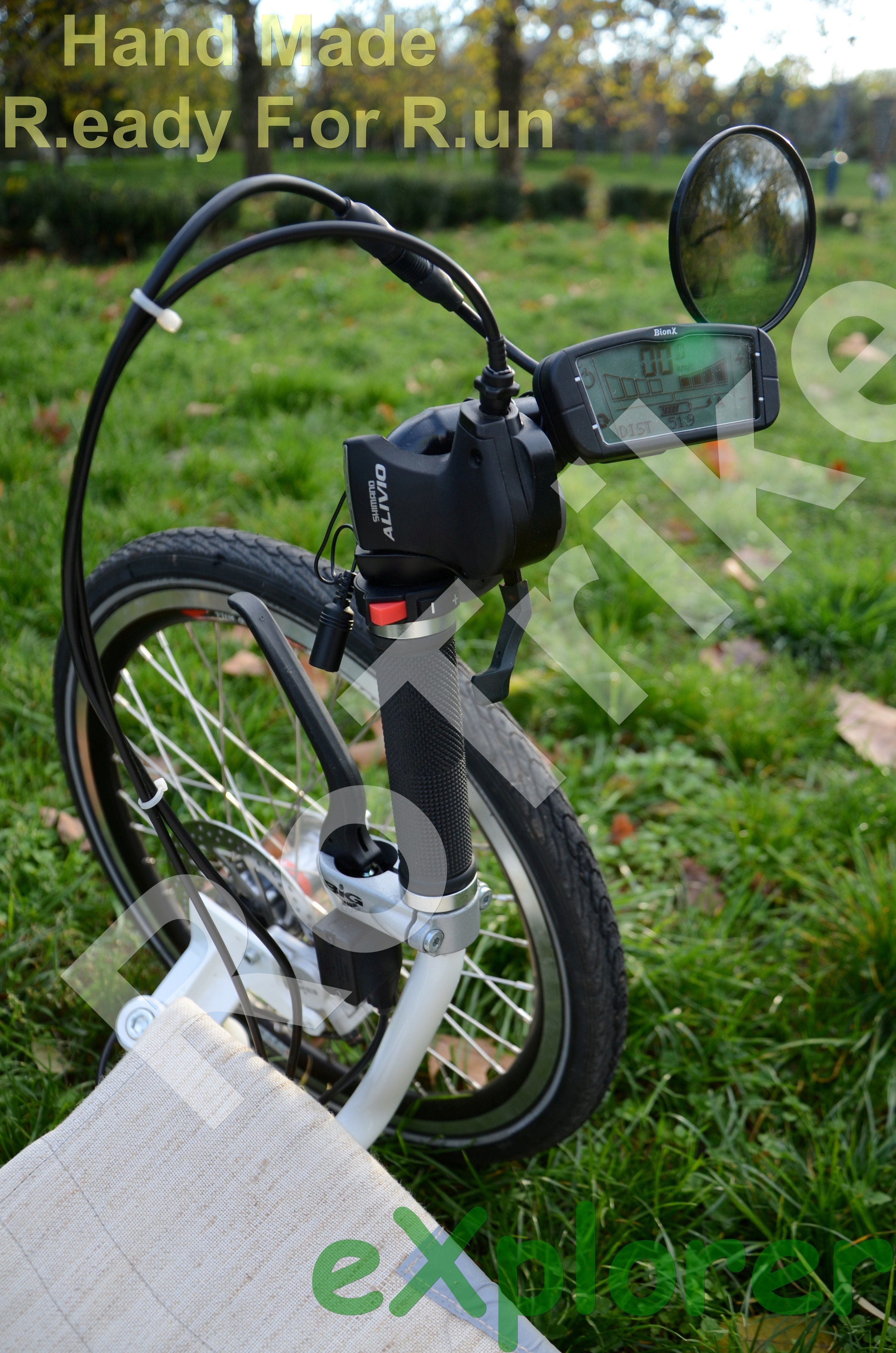 Recumbent Trike with Electric Motor - Triciclu Reclinat cu mo... Free 3D model_20