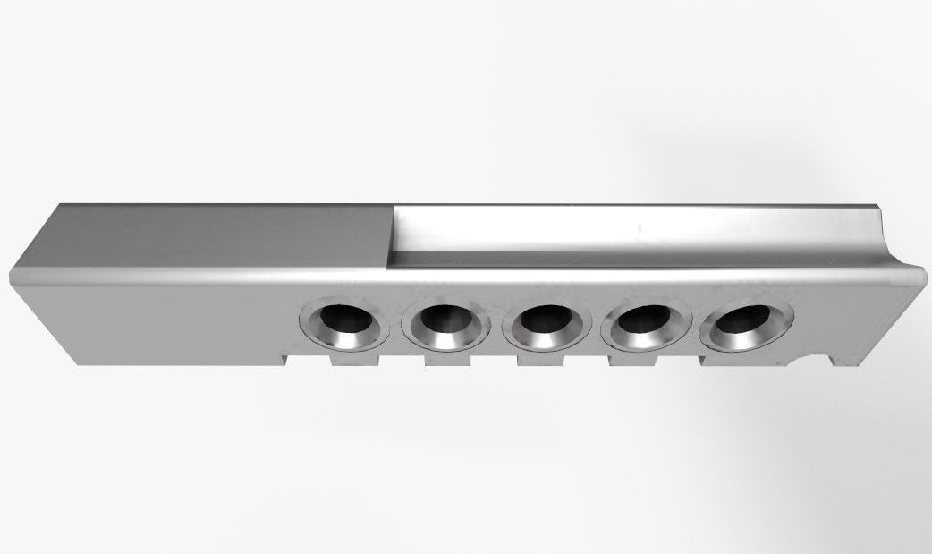 PBR Air Pistol AS-10 Low-poly 3D model_6