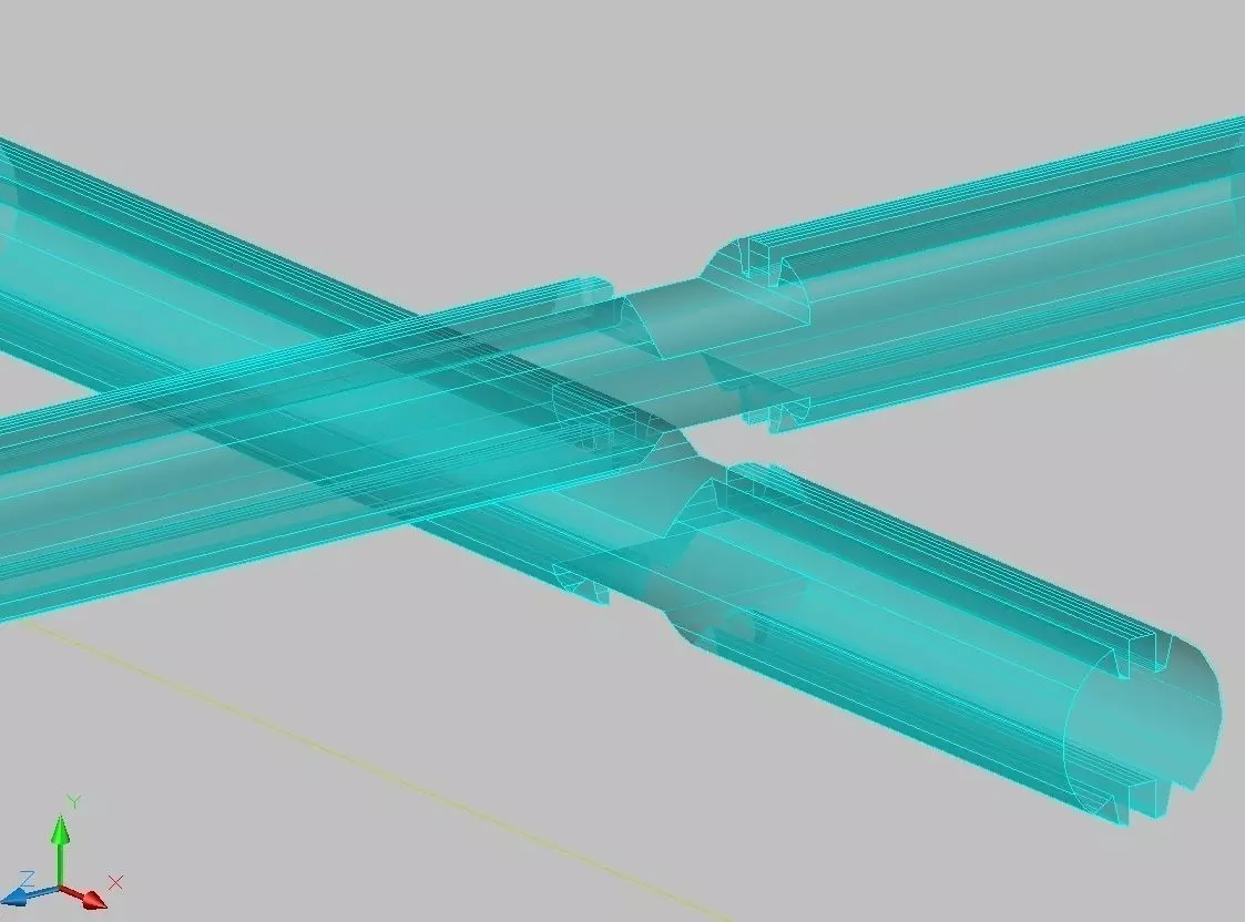 Log House Detail - Detaliu butuc chertat Free 3D model_0