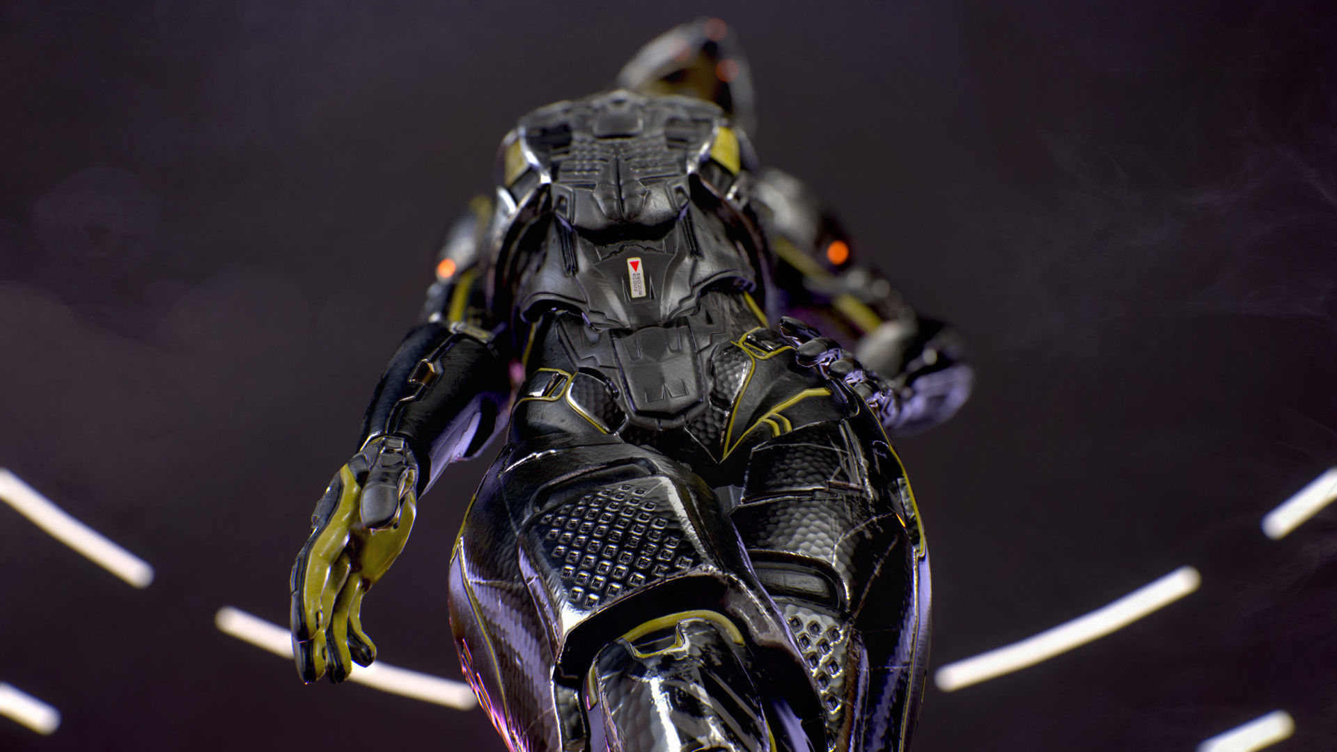 Sci-Fi Armor 10 Low-poly 3D model_17