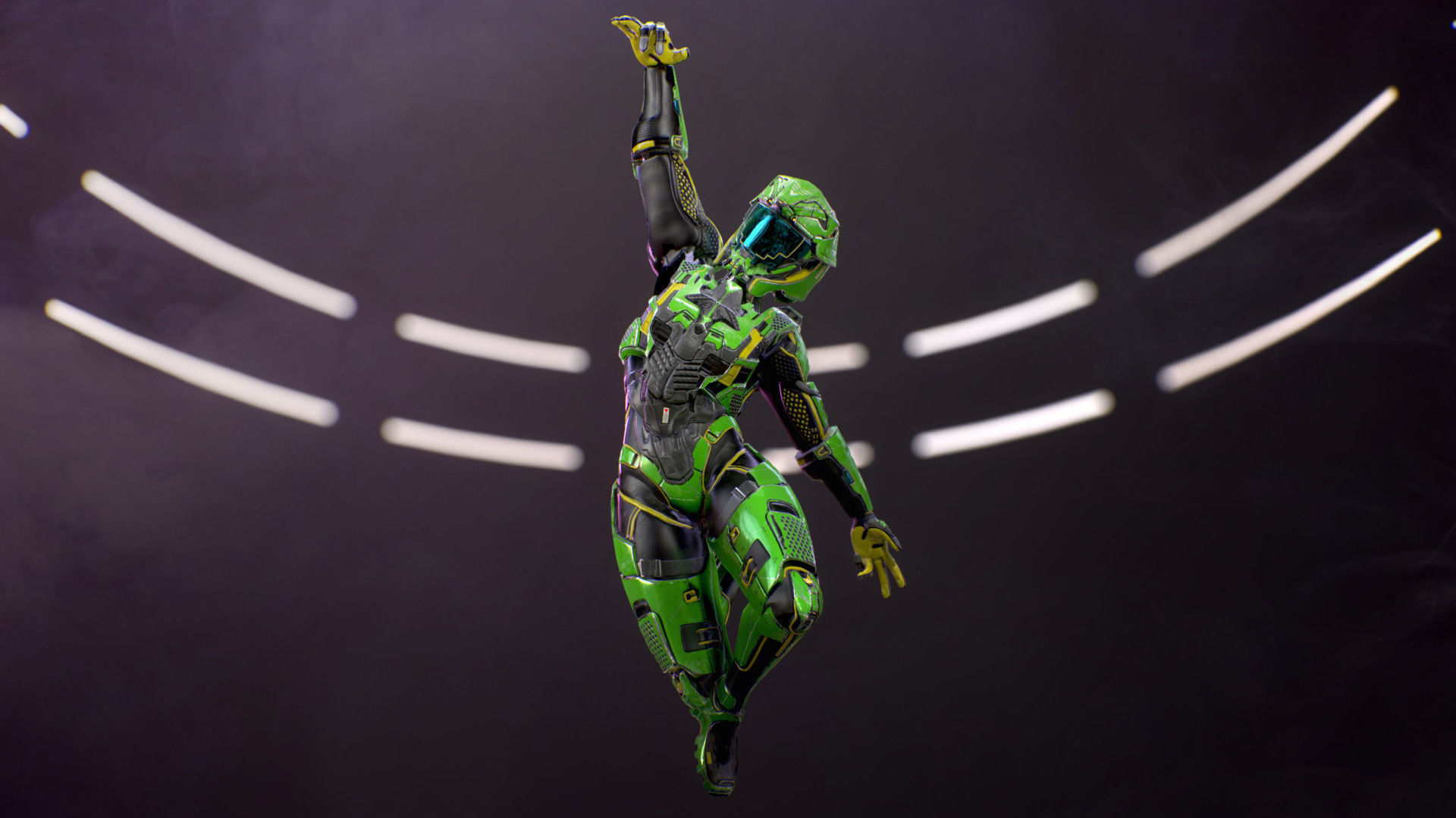 Sci-Fi Armor 10 Low-poly 3D model_11