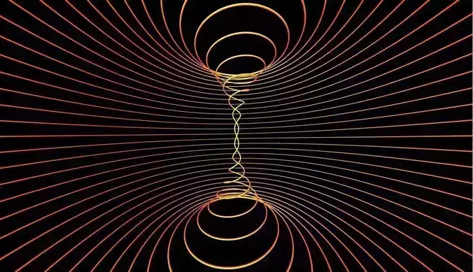 Spiral magnetic field Free 3D model