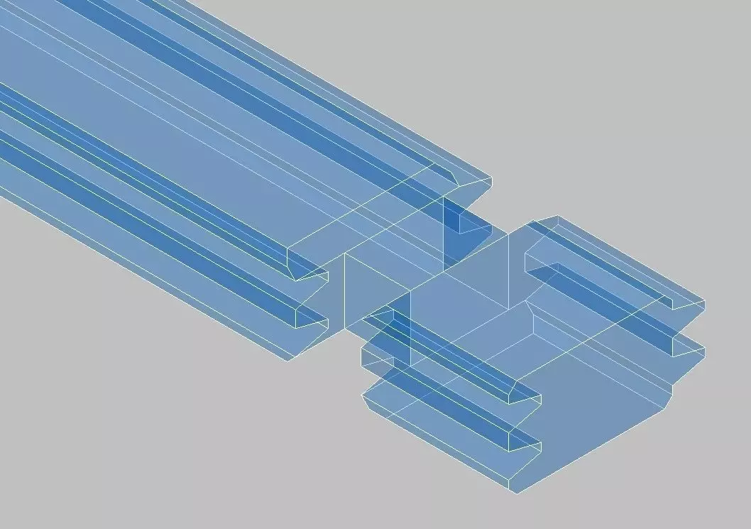 Detail Beam House - Case Chertate Detaliu Free 3D model
